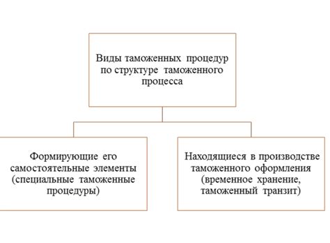 Выполнение таможенных процедур