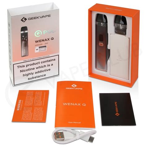 Глава 4: Зарядка Geekvape Wenax Q