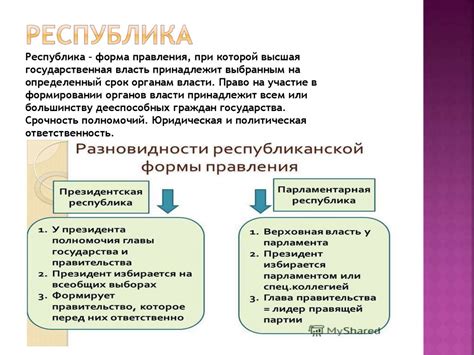 Доказательства статуса смешанной республики