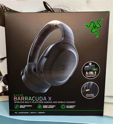 Дополнительные функции наушников Razer Barracuda X