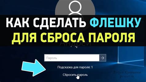Загрузка и использование специального программного обеспечения для сброса пароля