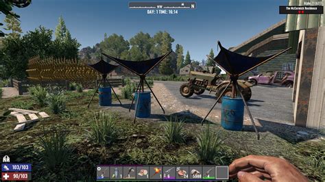 Здания и крафтинг: ключевые приемы для получения опыта в 7 Days to Die