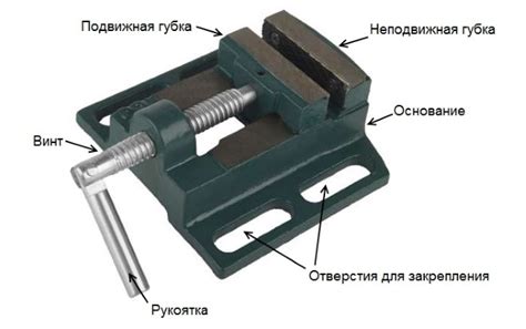 Изготовление основания тисков