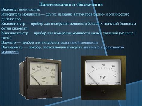 Измерение мощности