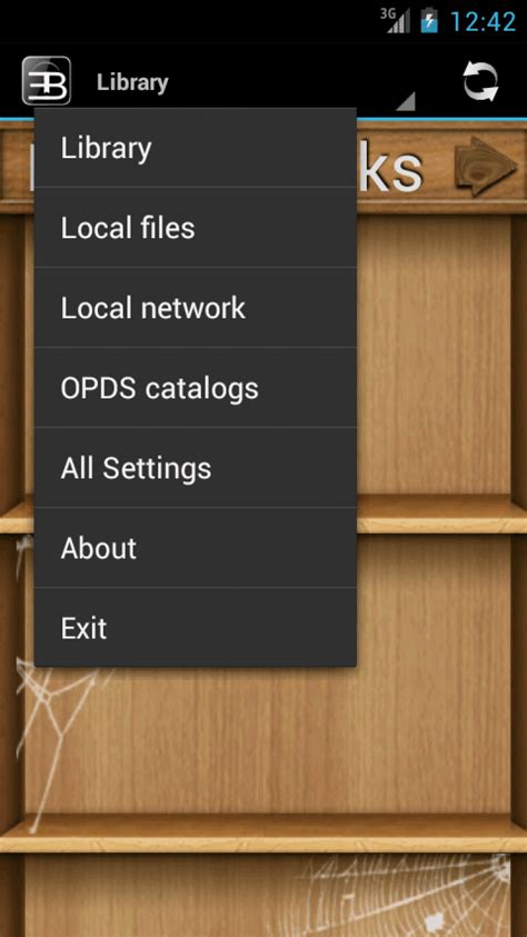 Инструкция по настройке eBookdroid на Android