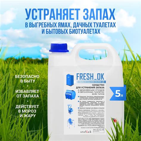 Использование средств для устранения запаха