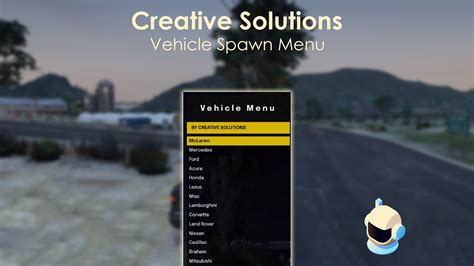 Использование car spawner menu