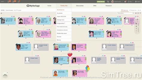 Как загрузить дерево из MyHeritage на мобильное устройство
