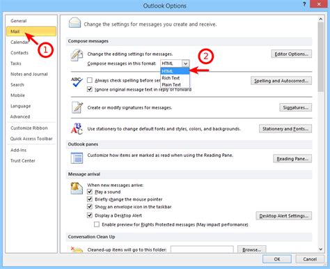 Как изменить масштаб в Outlook для просмотра заметок