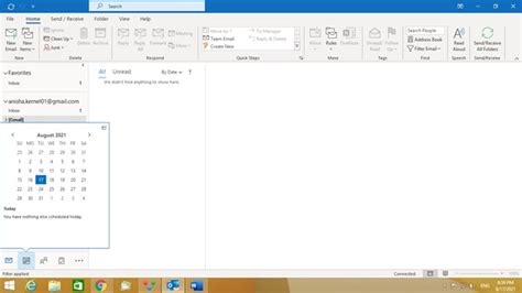 Как изменить масштаб в Outlook для просмотра календаря