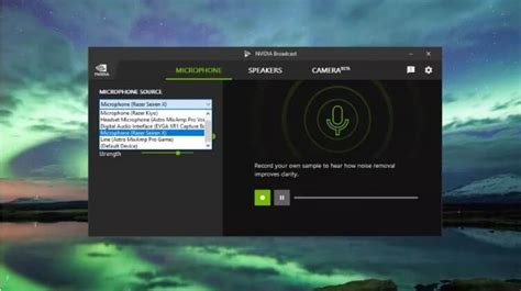Как использовать Nvidia Broadcast без RTX