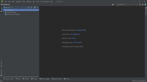 Как настроить мигание курсора в PyCharm