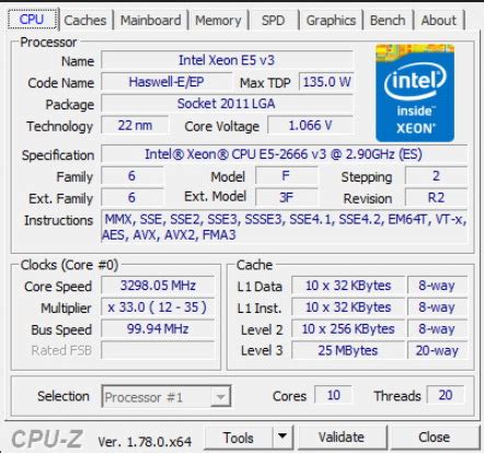 Как разблокировать турбо режим на процессоре Xeon E5 2666 V3
