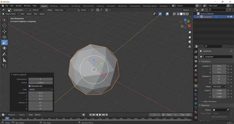 Как создать фигуру в Blender