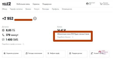 Как узнать текущую дату списания абонентской платы