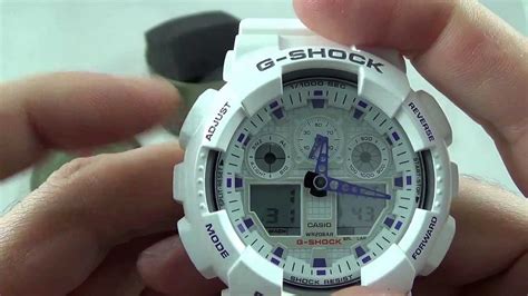 Календарь и будильник на реплике часов G-Shock: полезные настройки