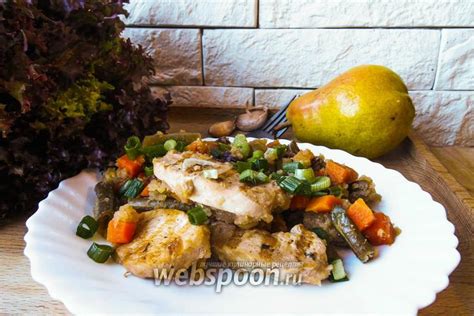 Мясо в грушевом соусе: изысканное блюдо