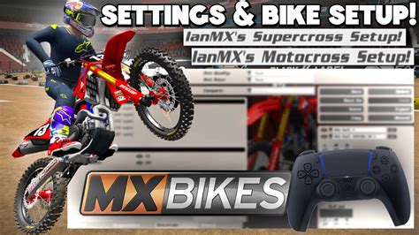 Настройка мотоцикла MX Bikes после установки