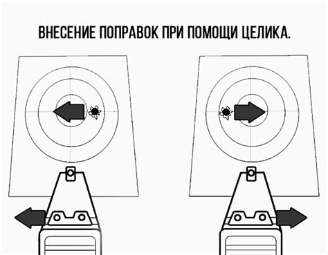 Настройка подсветки мушки и точки прицела