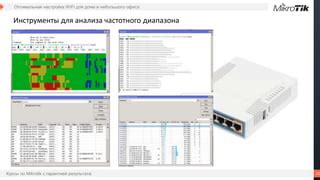 Настройка частотного диапазона