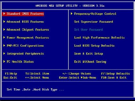 Настройка USB портов на уровне BIOS