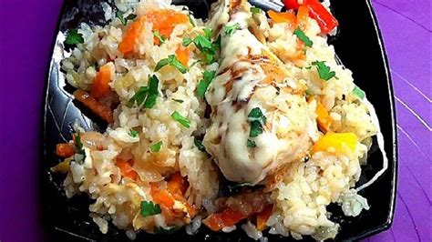Объединение курицы и риса
