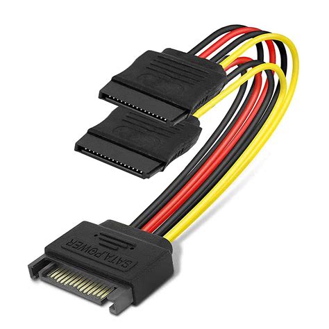 Описание коннекторов 15 pin SATA