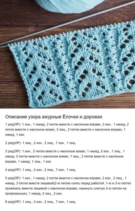 Описание узора