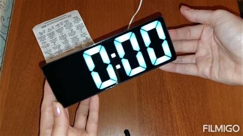 Описание электронных часов Космос x0712l