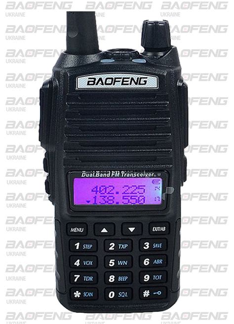 Основные настройки рации Baofeng UV-82