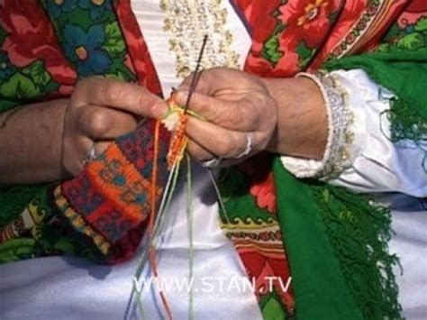 Основные техники вязания лезгинских джурабов
