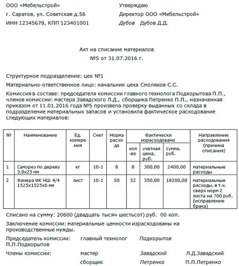Особенности использования расходных материалов в производстве