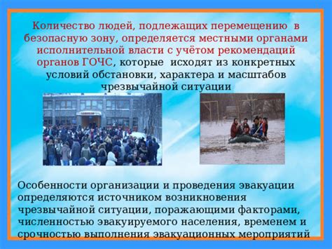 Особенности обстановки и людей вокруг