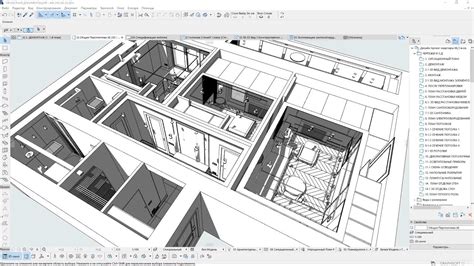 Открытие проекта в ArchiCAD
