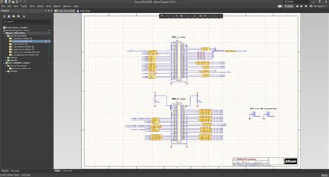 Отладка и исправление ошибок при создании шины в Altium Designer