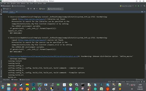 Отладка проблем при установке модуля граф в Python