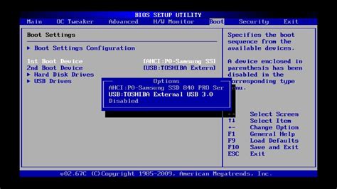 Перейдите в раздел "Boot" в BIOS-интерфейсе