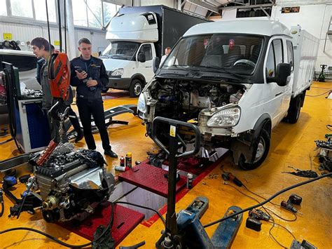 Подготовка Газели Бизнес к установке нового двигателя