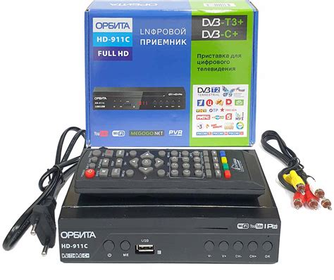 Подготовка ТВ приставки Орбита HD 911C к работе