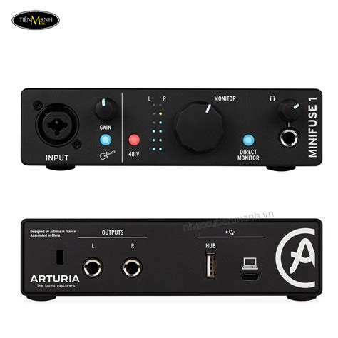 Подключение Arturia Mini Fuse 1 к компьютеру