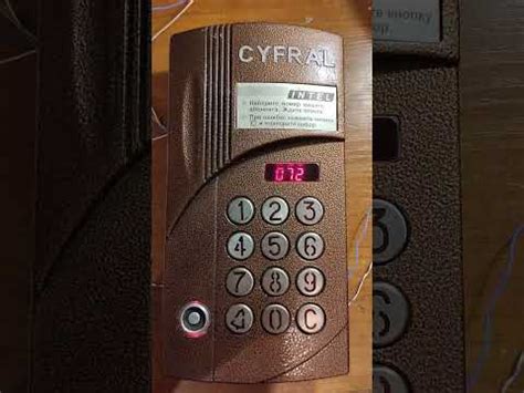 Полезные советы по включению звука на домофоне Cyfral