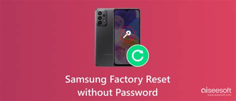 Полезные советы при сбросе настроек Samsung А13