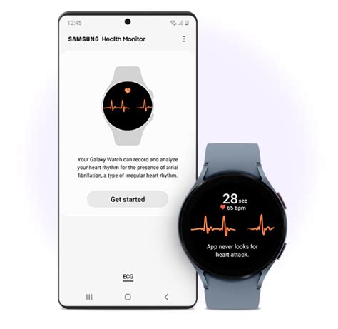 Пользование Samsung Health Monitor