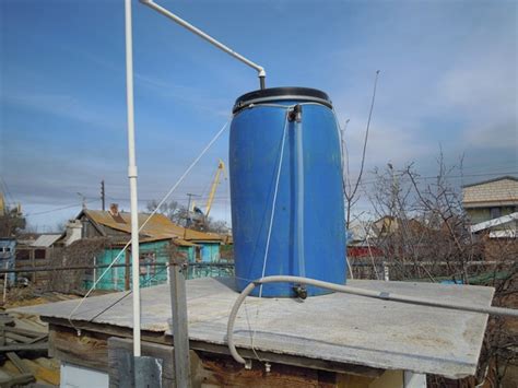 Популярные способы создания уровня воды для летнего душа
