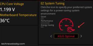 Преимущества использования EZ System Tuning
