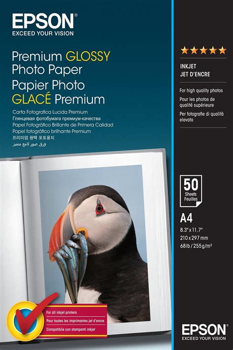 Преимущества использования Epson Premium Glossy