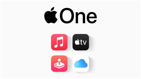 Преимущества подписки Apple One