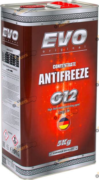 Преимущества синтетического антифриза G12 Evo