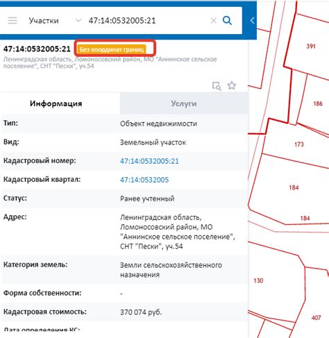 Примеры определения типа грунта по кадастровому номеру