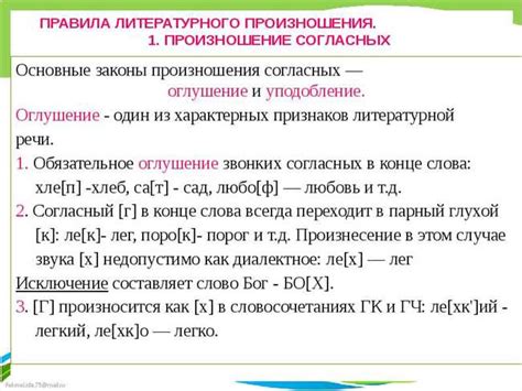 Примеры произношения
